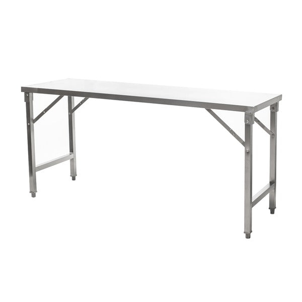 Connecta Stainless Steel Folding Table 1800 x 600mm -  HEF667